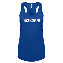 UNCENSORED Womens Racerback Tank Top