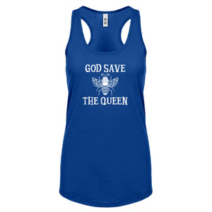 Racerback God Save the Queen Womens Tank Top