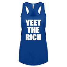 YEET THE RICH Womens Racerback Tank Top