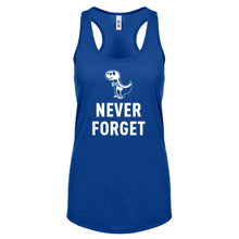 Racerback Never Forget Womens Tank Top