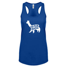 Racerback No Prob llama Womens Tank Top