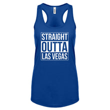 Straight Outta Las Vegas Womens Racerback Tank Top