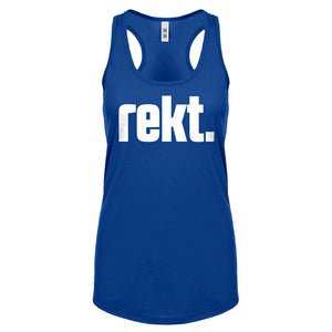 Racerback REKT Womens Tank Top