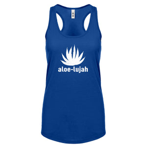 Racerback Aloe-lujah Womens Tank Top