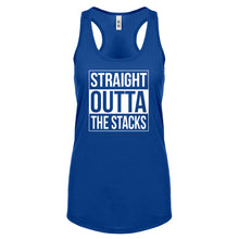 Racerback Straight Outta the Stacks Womens Tank Top