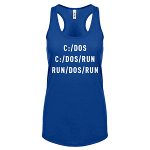 Racerback C Dos Run Womens Tank Top