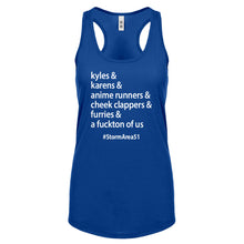 Storm Area 51 Runner Womens Racerback Tank Top