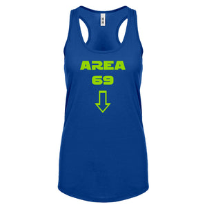 Area 69 Womens Racerback Tank Top