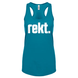 Racerback REKT Womens Tank Top