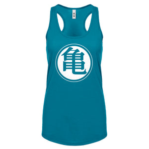 Kame House Turtle School Womens Racerback Tank Top