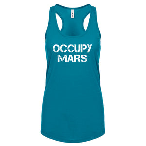 Occupy Mars Womens Racerback Tank Top