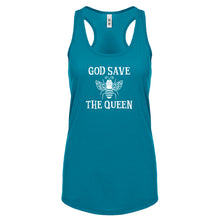 Racerback God Save the Queen Womens Tank Top