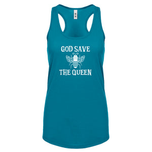 Racerback God Save the Queen Womens Tank Top