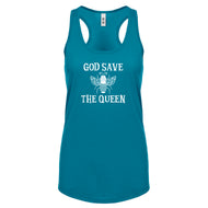Racerback God Save the Queen Womens Tank Top