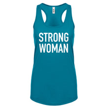 Racerback Strong Woman Womens Tank Top