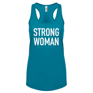 Racerback Strong Woman Womens Tank Top