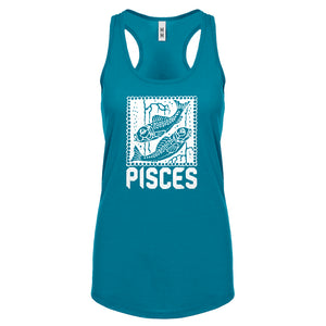Racerback Pisces Zodiac Astrology Womens Tank Top