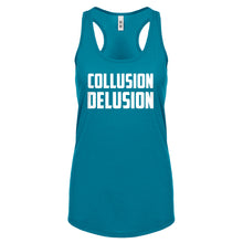 Collusion Delusion Womens Racerback Tank Top