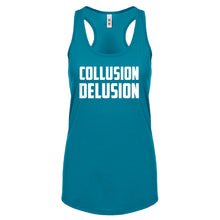 Collusion Delusion Womens Racerback Tank Top
