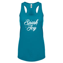 Spark Joy Womens Racerback Tank Top