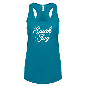 Spark Joy Womens Racerback Tank Top