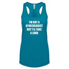 I'm not a Gynecologist Womens Racerback Tank Top