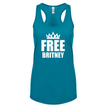 FREE BRITNEY Womens Racerback Tank Top