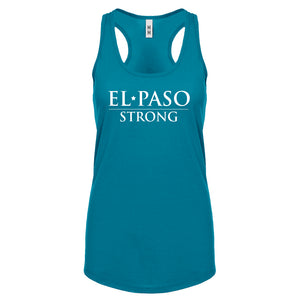 El Paso Strong Womens Racerback Tank Top