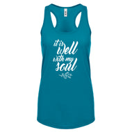 Racerback It is Well with My Soul Womens Tank Top