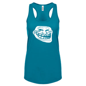 Trollface Womens Racerback Tank Top