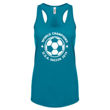 Women's World Cup Champions Womens Racerback Tank Top