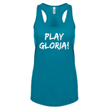Play Gloria! Womens Racerback Tank Top