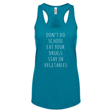 Racerback Eat Your Drugs Womens Tank Top