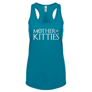 Racerback Mother of Kitties Womens Tank Top