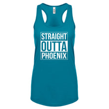 Straight Outta Phoenix Womens Racerback Tank Top