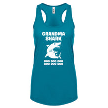 Grandma Shark Womens Racerback Tank Top