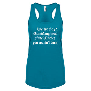 Racerback Witches you coudn't burn Womens Tank Top