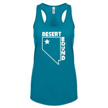Desert Bound Nevada Womens Racerback Tank Top