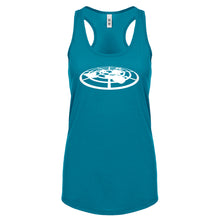 Racerback Flat Earth Society Womens Tank Top