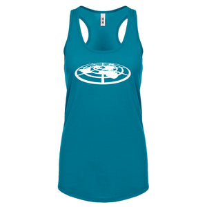 Racerback Flat Earth Society Womens Tank Top