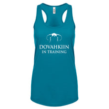 Dovahkiin in Training Womens Racerback Tank Top