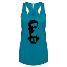 Number One Womens Racerback Tank Top