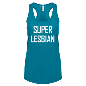 Super Lesbian Womens Racerback Tank Top