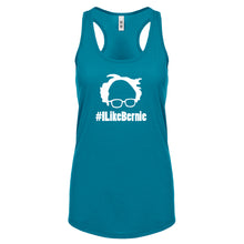 I Like Bernie Womens Racerback Tank Top