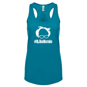 I Like Bernie Womens Racerback Tank Top