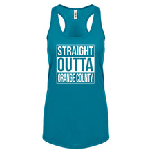 Straight Outta Orange County Womens Racerback Tank Top