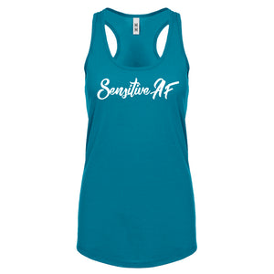 Racerback Sensitive AF Womens Tank Top
