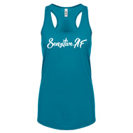 Racerback Sensitive AF Womens Tank Top