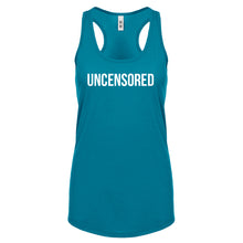 UNCENSORED Womens Racerback Tank Top