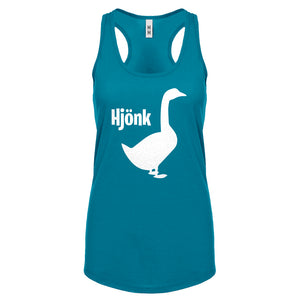 GOOSE HJONK Womens Racerback Tank Top